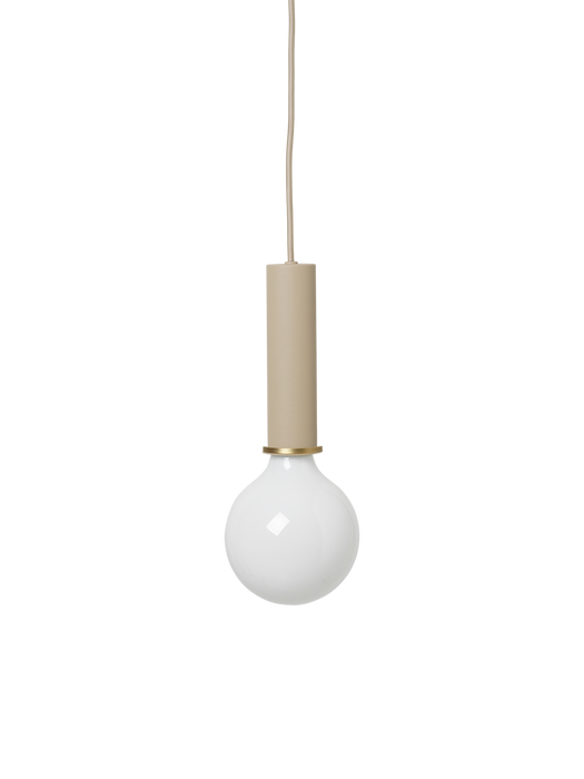 Socket Pendant High - Cashmere