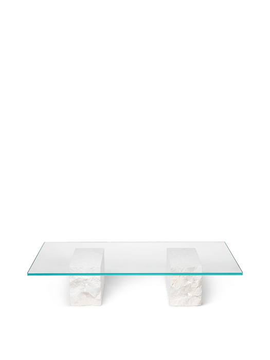 Mineral Coffee Table - Bianco Curia