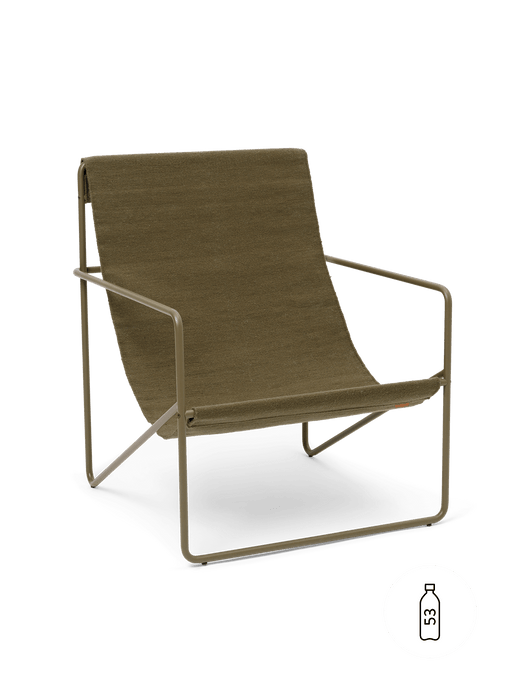 Desert Lounge Chair - Olive/Olive