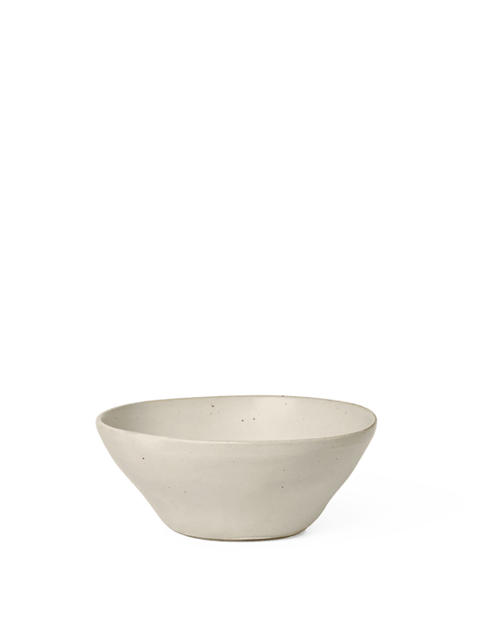 Flow Bowl - Medium - Off-white speckle