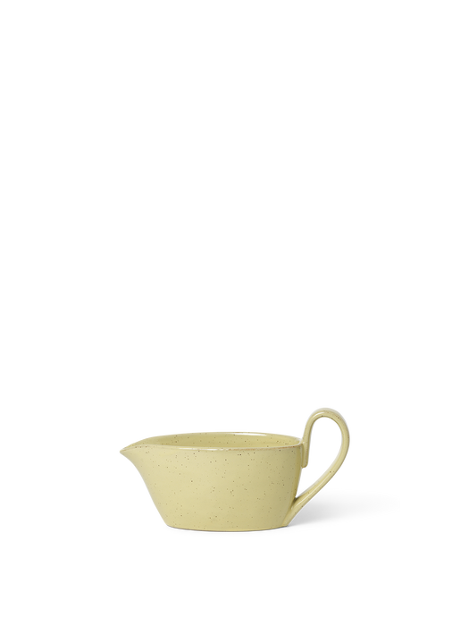 Flow Sauce Boat - Yellow Speckle