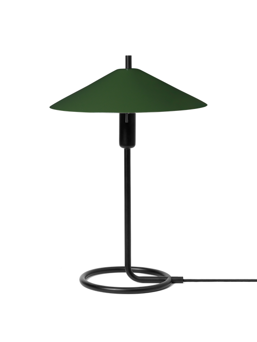 Filo Table Lamp - Black/Dark Olive