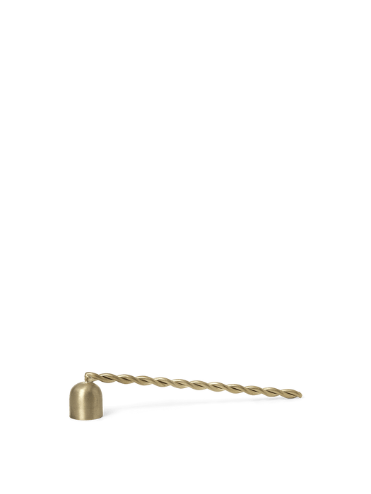 Twist Candle Snuffer - Brass