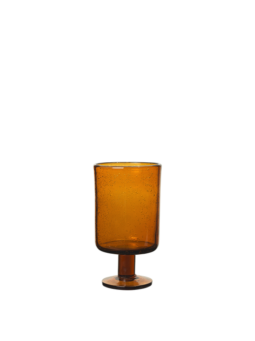 Oli Wine Glass - Amber