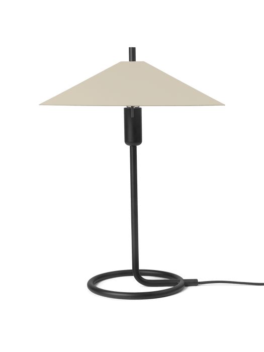 Filo Table Lamp Square - Black/Cashmere