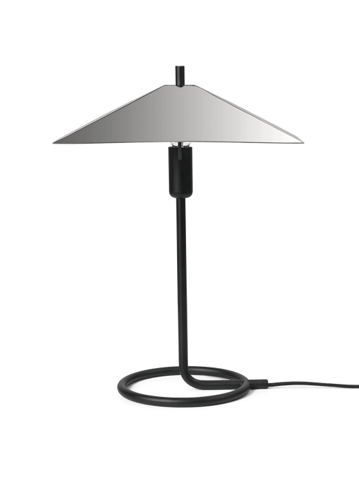 Filo Table Lamp Square - Black/Mirror Polished