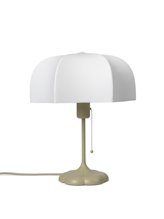 Poem Table Lamp - White/Cashmere