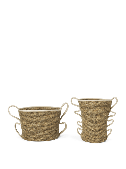 Verso Baskets - Set of 2 - Off-white