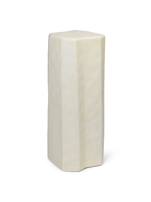 Staffa Pedestal - Ivory