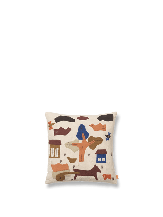 Village Cushion - Off-white