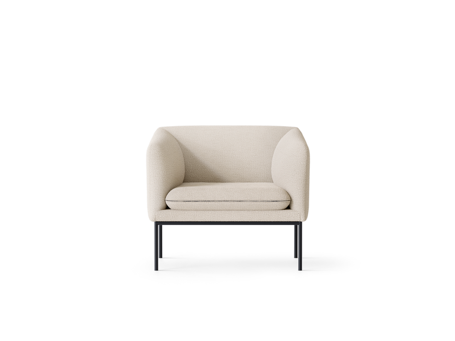 Turn 1-Seater - Bouclé - Off-White