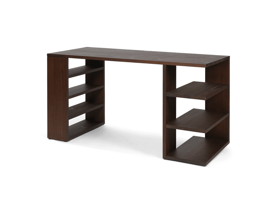 Edre Desk - Dark Stained Pine