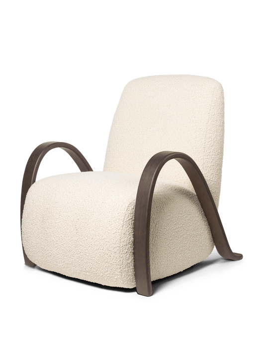 Buur Lounge Chair - Nordic Bouclé - Off-white