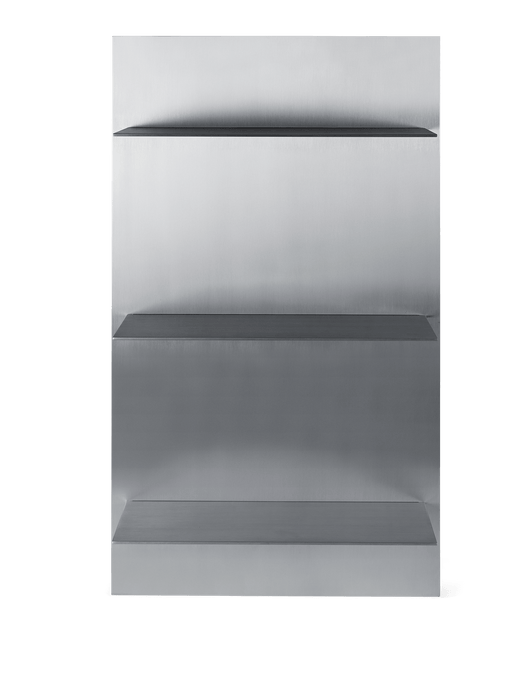 Lager Wall Shelf - Triple - Aluminium