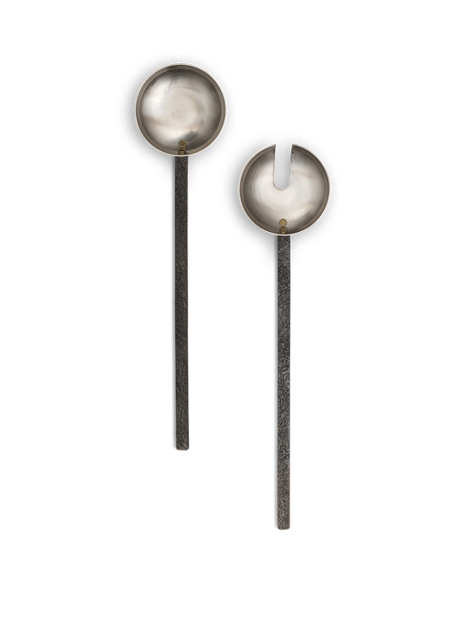 Obra Salad Servers - Stainless Steel