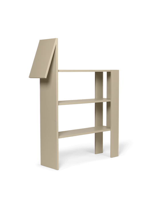 Horse Bookcase - Cashmere