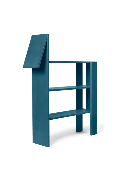 Horse Bookcase - Dark Blue