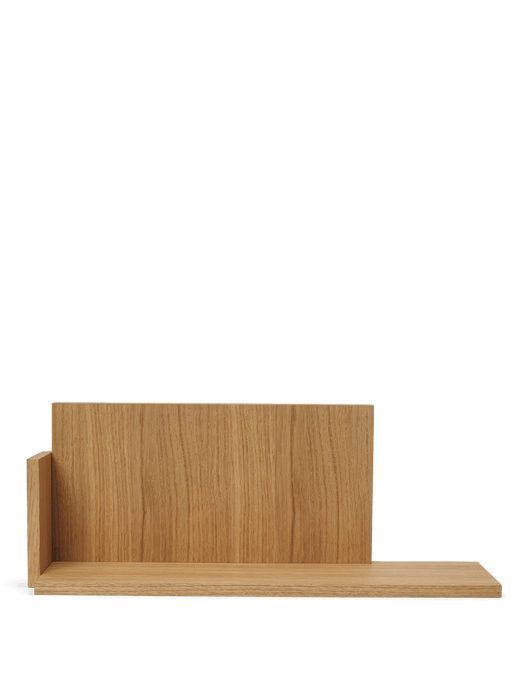 Stagger Shelf - Low - Oiled Oak