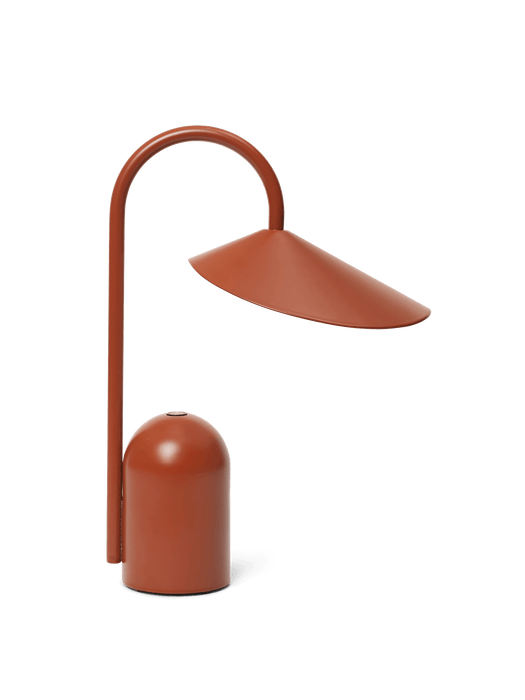 Arum Portable Lamp - Oxide Red