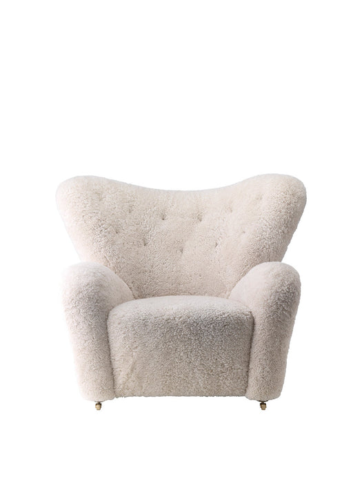 The Tired Man Lounge Chair, Sheepskin