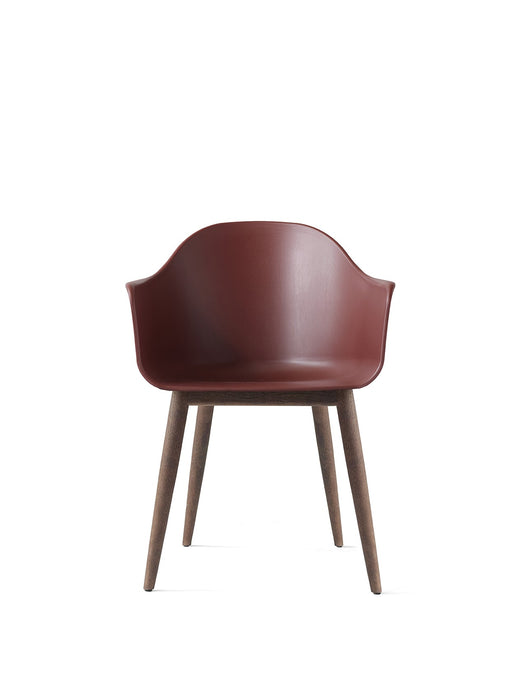 Harbour Dining Chair, Wooden Base, Plastic