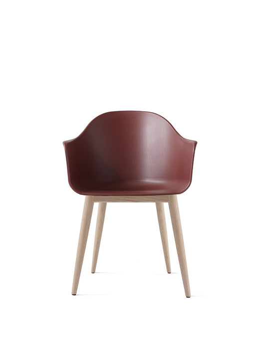 Harbour Dining Chair, Wooden Base, Plastic