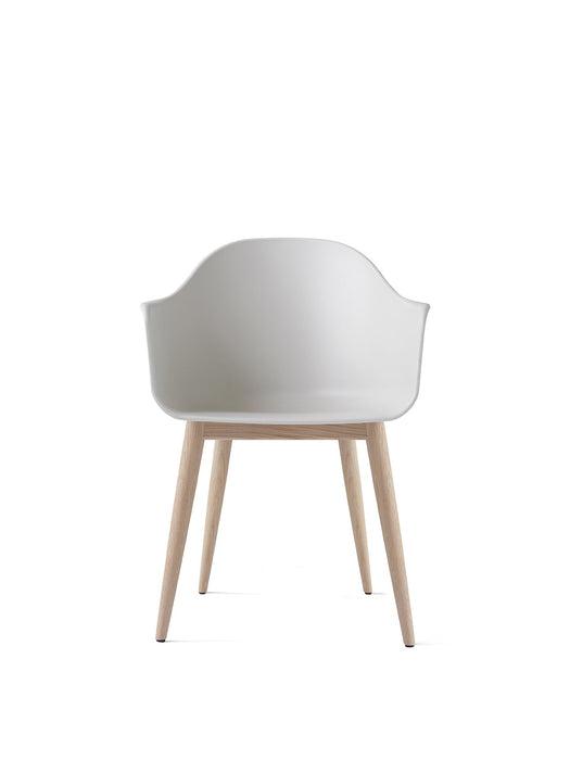 Harbour Dining Chair, Wooden Base, Plastic