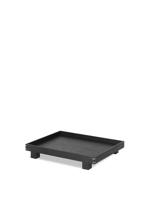 Bon Wooden Tray - Small - Black Painted Oak