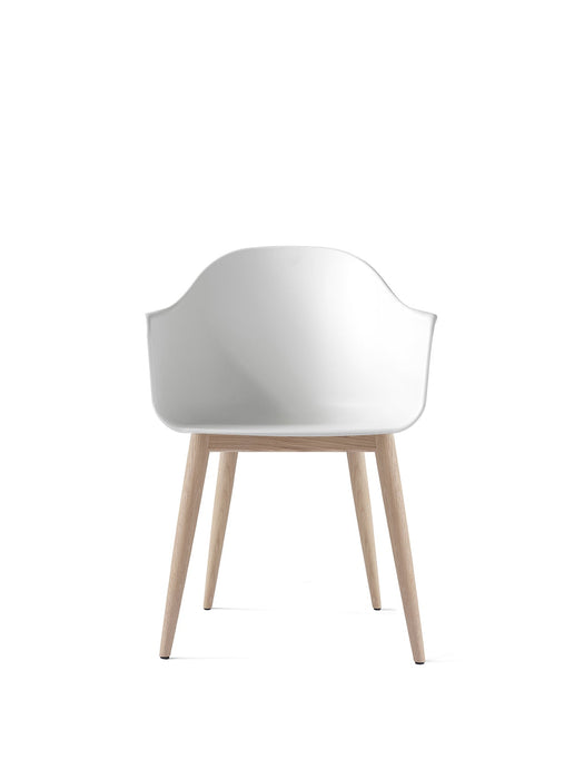 Harbour Dining Chair, Wooden Base, Plastic