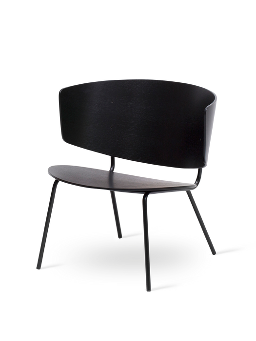 Herman Lounge Chair - Black