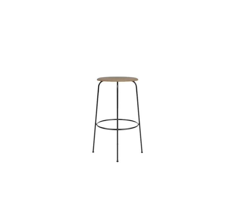 Afteroom Bar Stool, Upholstered Seat