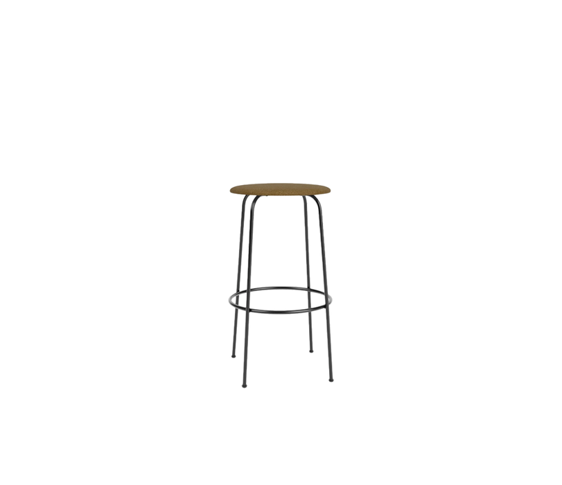 Afteroom Bar Stool, Upholstered Seat