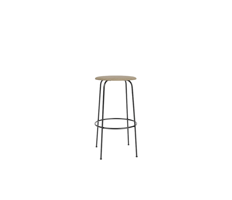 Afteroom Bar Stool, Upholstered Seat