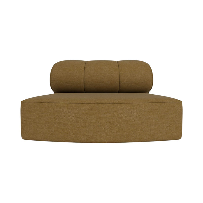 Eave Seamline Modular Sofa, 86, Convex Open Section