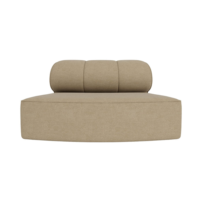 Eave Seamline Modular Sofa, 86, Convex Open Section