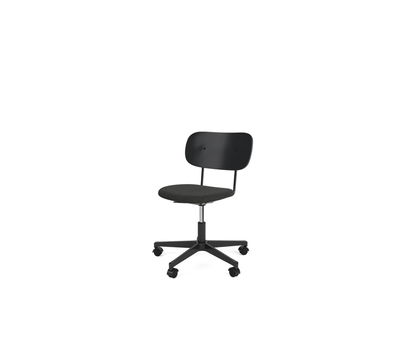 Co Task Chair, Seat Upholstered, Black base